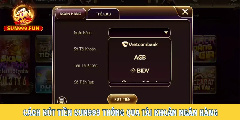 Hướng dẫn rút tiền nhanh chóng qua tài khoản ngân hàng